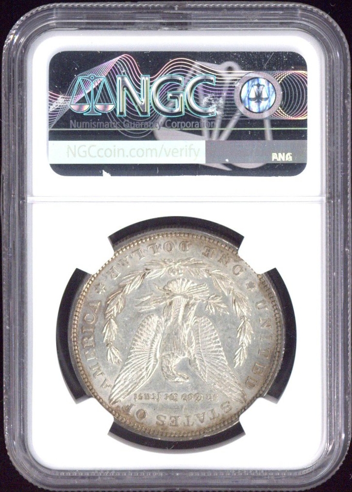 1893 One Dollar NGC AU55